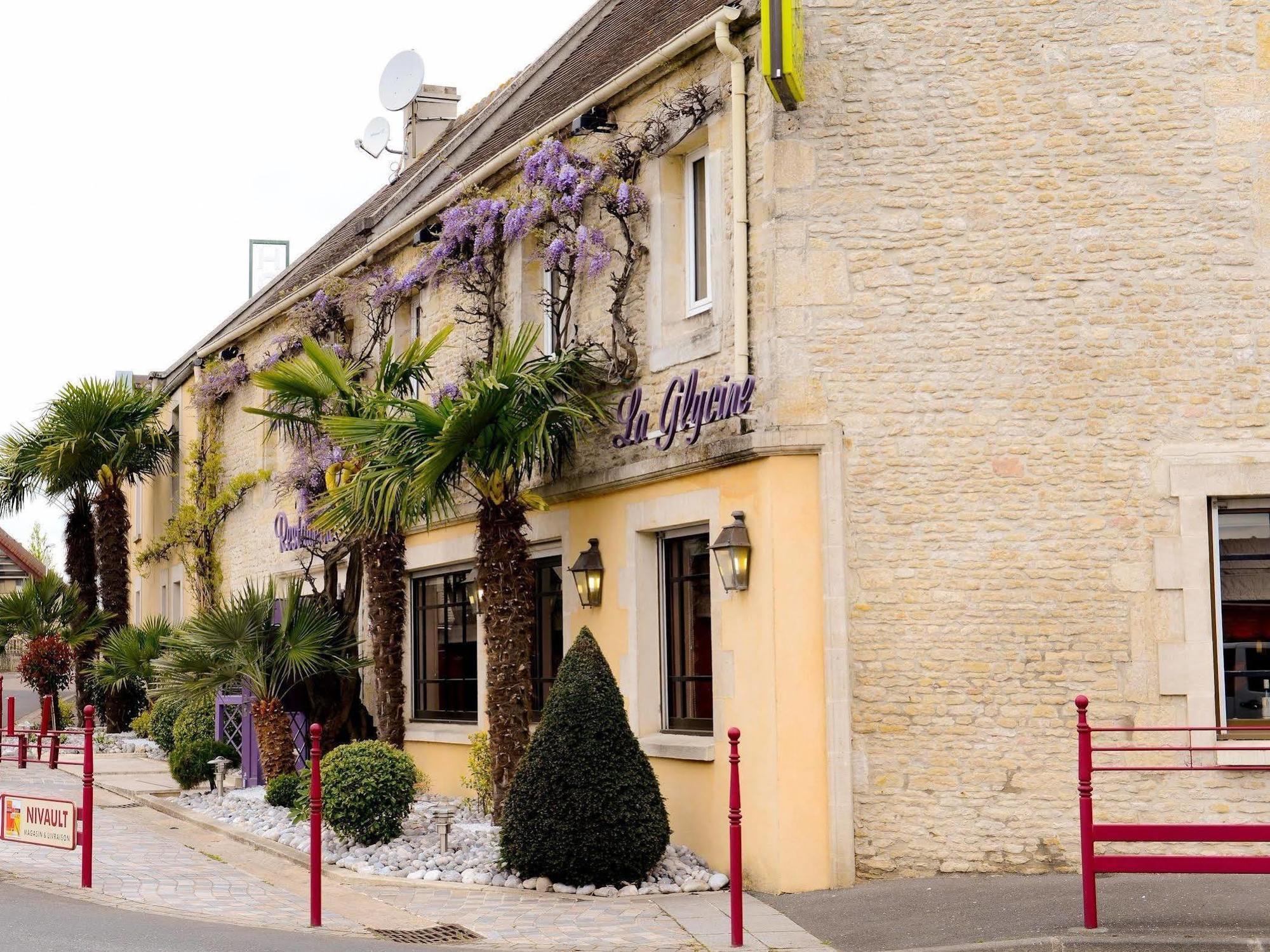 La Glycine Hotel, Spa Et Bien-Etre Бенувиль Экстерьер фото